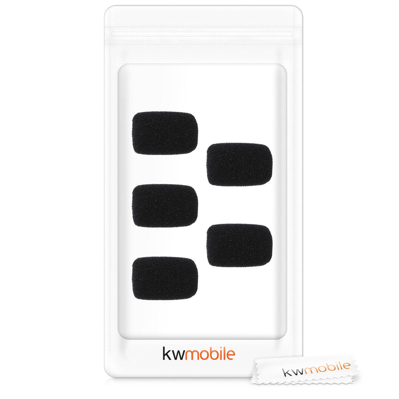 kwmobile Microphone Windscreen compatible with various microphones