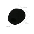 kwmobile Microphone Windscreen compatible with various microphones