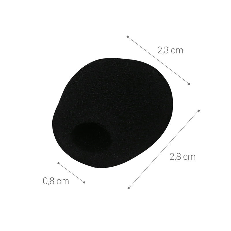 kwmobile Microphone Windscreen compatible with various microphones
