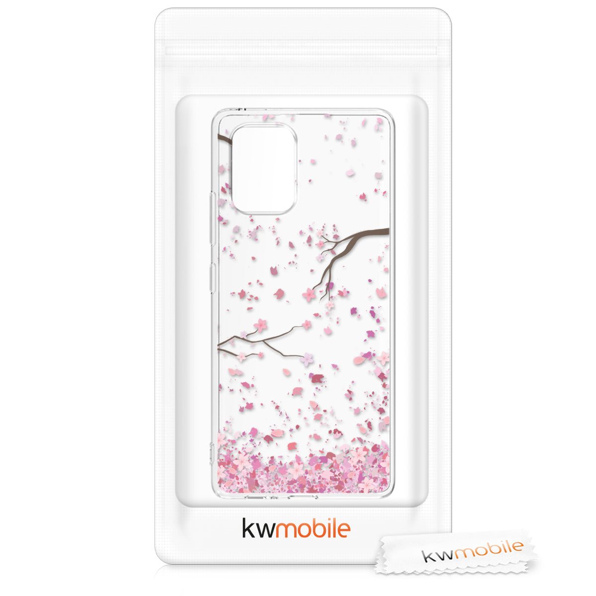 kwmobile Case Compatible with Samsung Galaxy S10 Lite - Silicone Transparent Cover