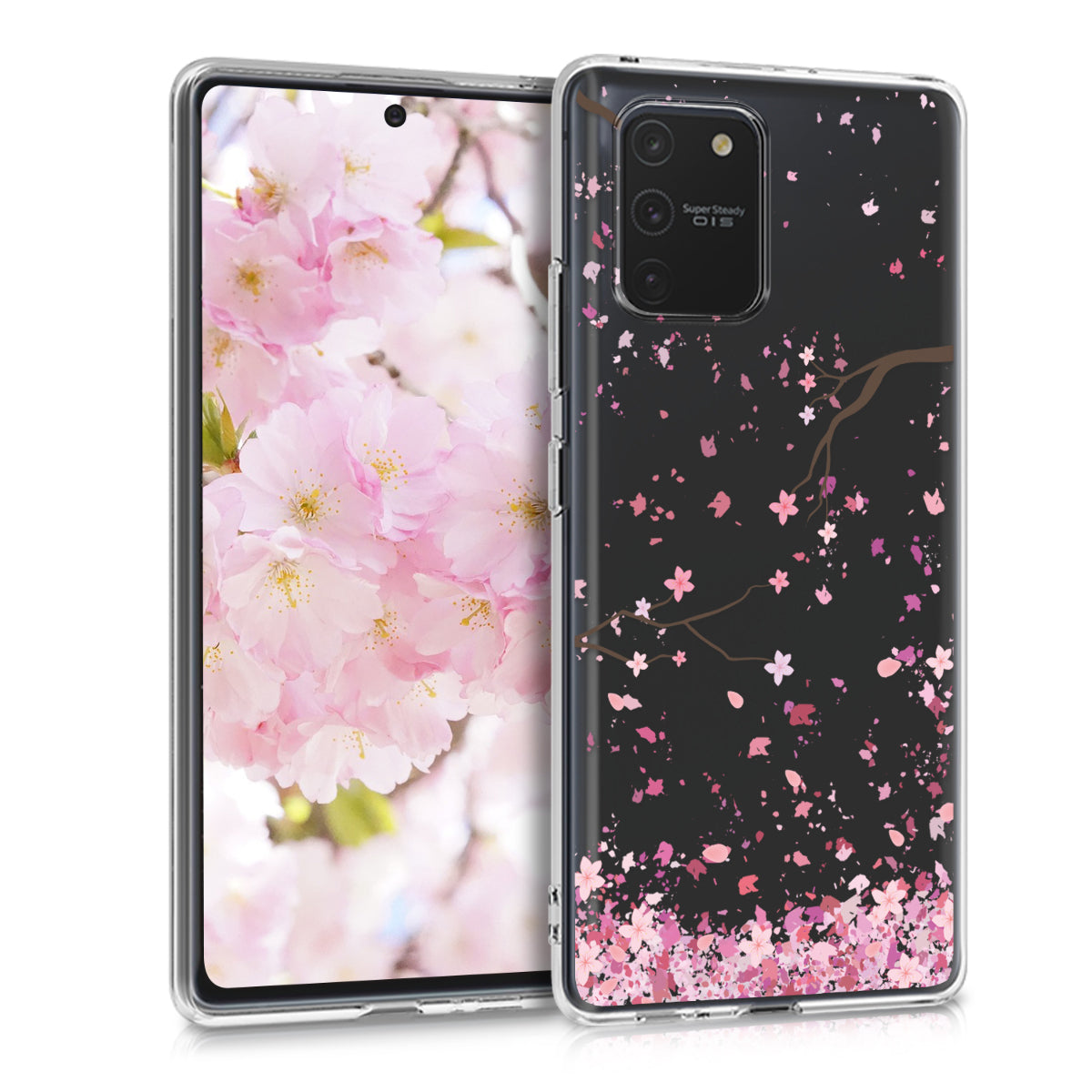 kwmobile Case Compatible with Samsung Galaxy S10 Lite - Silicone Transparent Cover