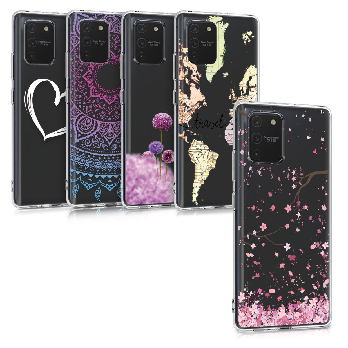 kwmobile Case Compatible with Samsung Galaxy S10 Lite - Silicone Transparent Cover