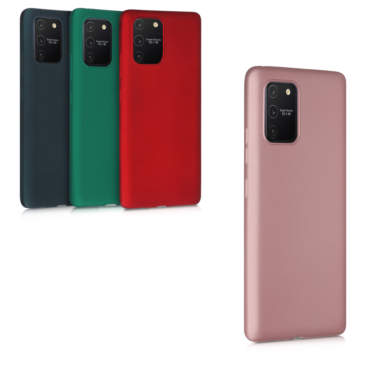 kwmobile Case for Samsung Galaxy S10 Lite - Silicone Protective Cover
