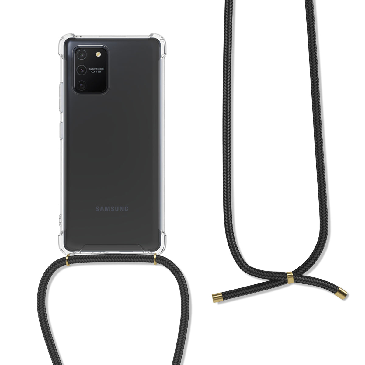 kwmobile Necklace Case compatible with Samsung Galaxy S10 Lite Cover