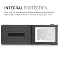 kwmobile Case Compatible with Kobo Glo HD / Touch 2.0 - with Hand Strap and Stand - e-Reader Protective Case