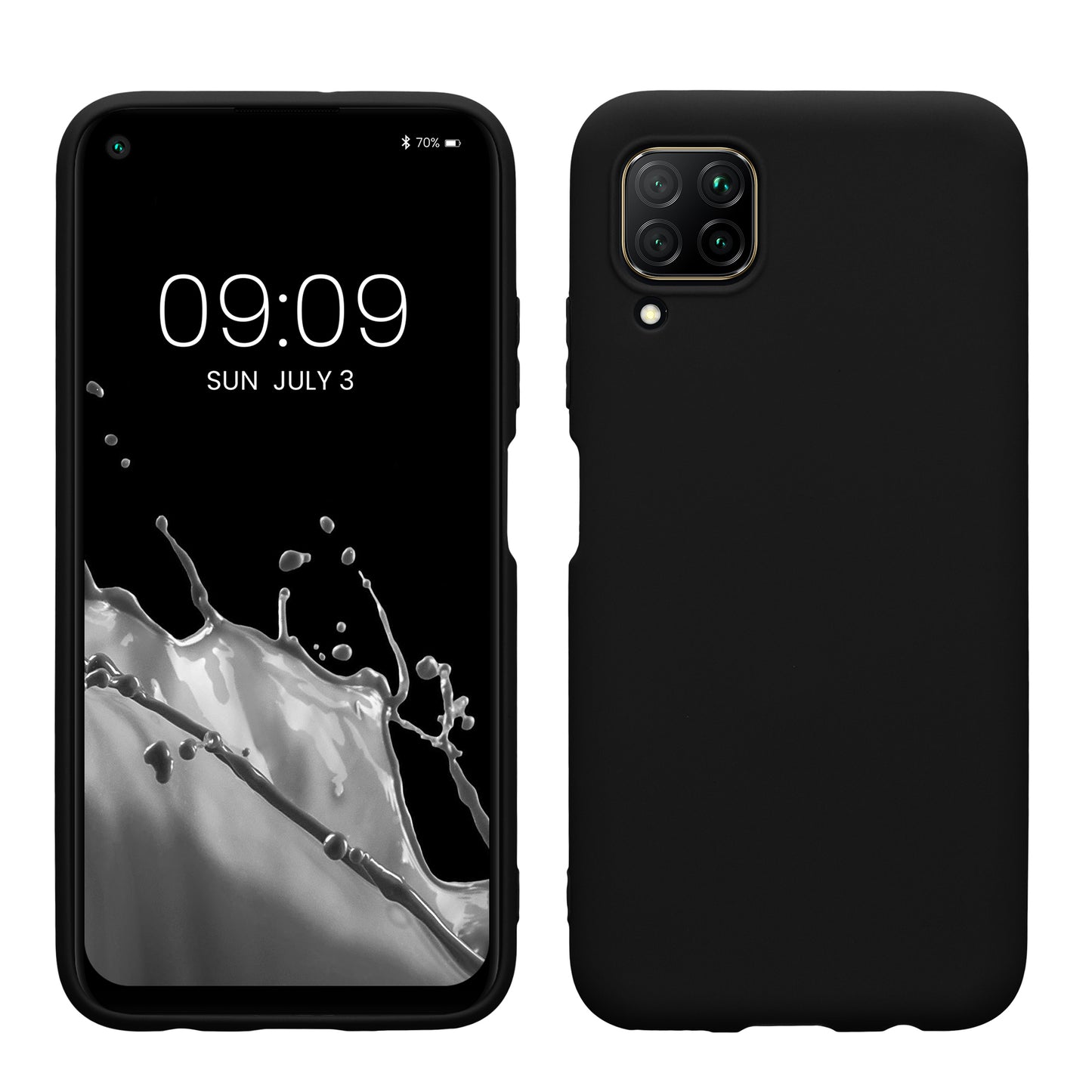 kwmobile Phone Case for Huawei P40 Lite Case - Wireless Charging - Protective Cover