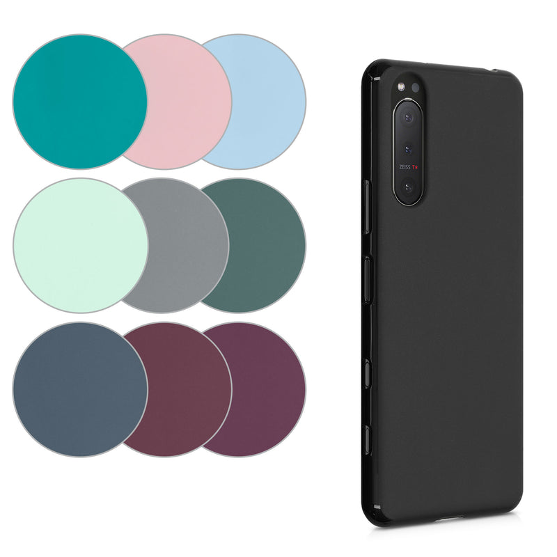 kwmobile Phone Case for Sony Xperia 5 II - Wireless Charging - Protective Cover