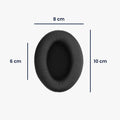 kwmobile Ear Pads for Bose A20 Aviation Headset Ear Cushions Replacement Ear Pads Headphone Spare Parts Headphone Replacement Pads Over Ear Headphones