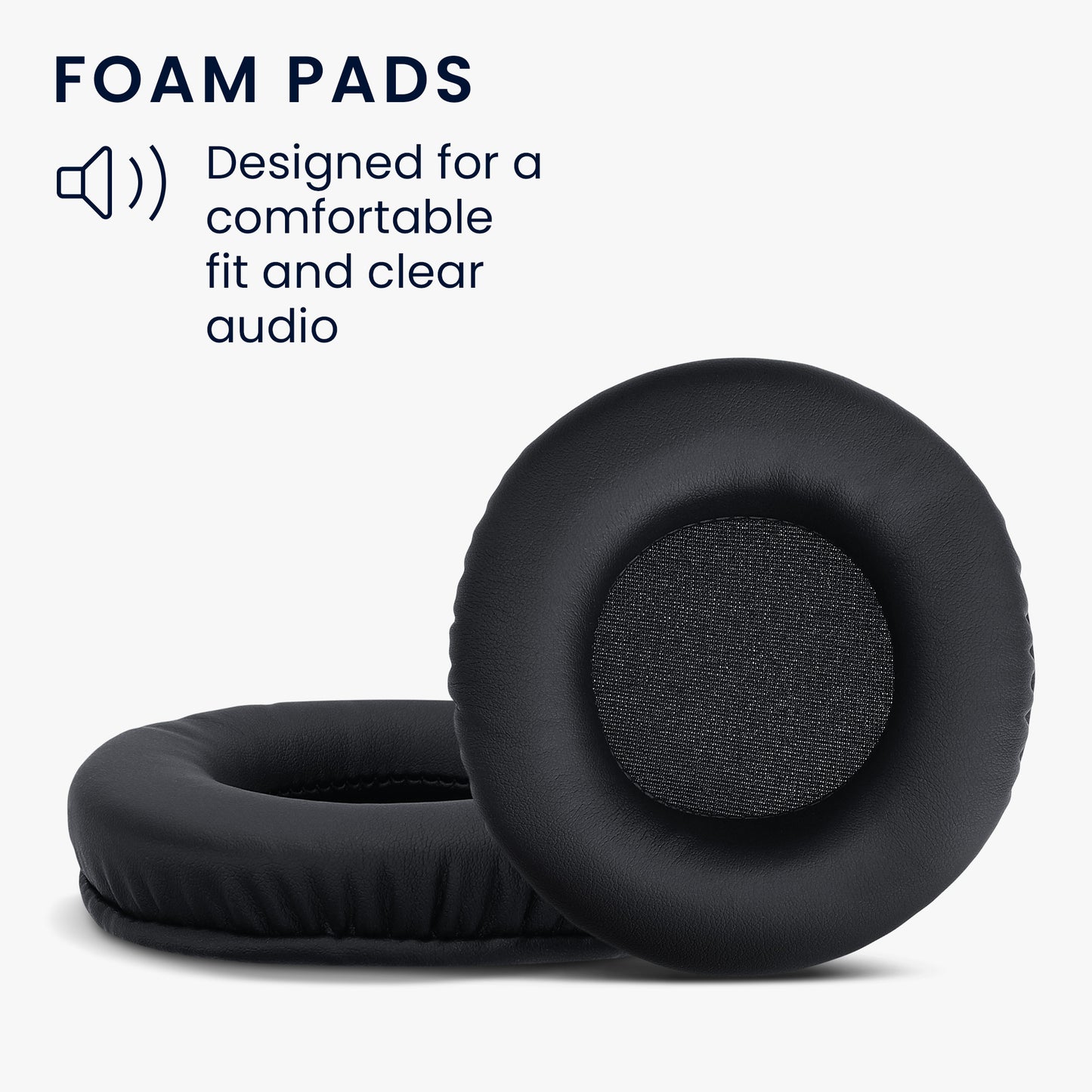 kwmobile Ear Pads for Pioneer HDJ 2000/1000/1500 Ear Cushions Replacement Headphone Parts Over-Ear Headphones
