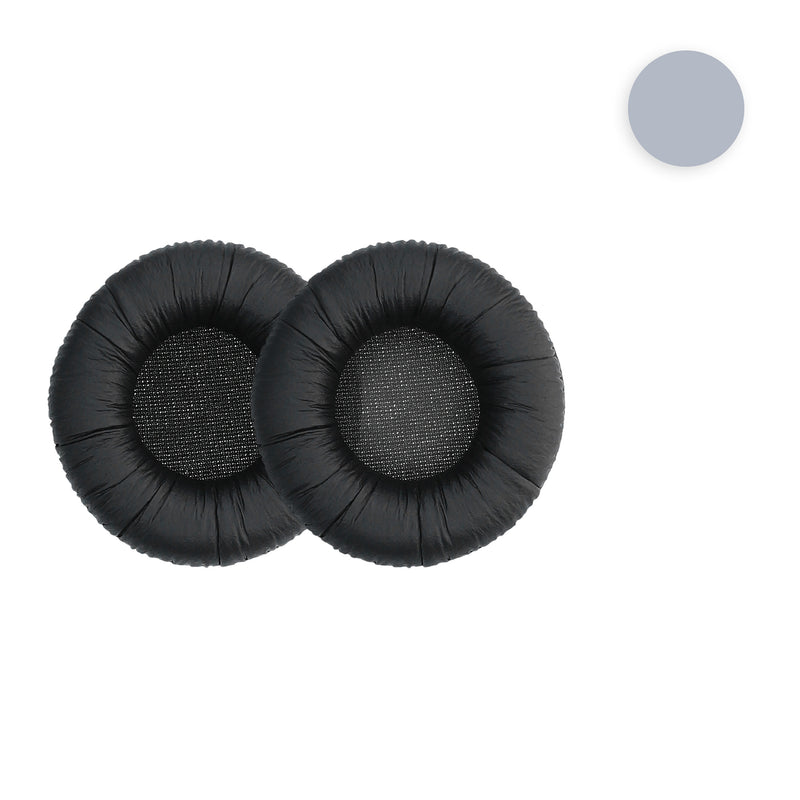 kwmobile 2x Ohr Polster für Sennheiser PX200 / PX100 Ohrpolster - Ersatz Ohrpolster - Kopfhörer Ersatzteile - Kopfhörer Ersatzpolster für Over Ear Headphones Schwarz  