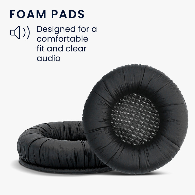 kwmobile Ear Pads for Sennheiser PX200 / PX100 Ear Cushion Replacement Parts Headphone Replacement Pads for Over Ear Headphones
