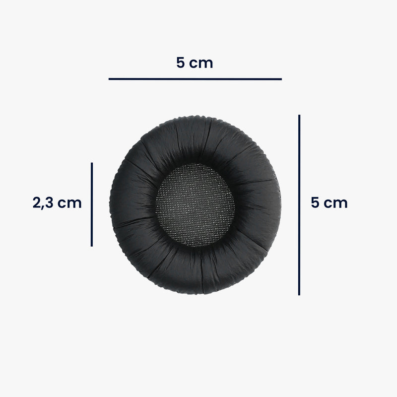 kwmobile Ear Pads for Sennheiser PX200 / PX100 Ear Cushion Replacement Parts Headphone Replacement Pads for Over Ear Headphones