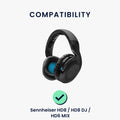 kwmobile Ear Pads for Sennheiser HD8 / HD8 DJ / HD6 MIX Earpads Replacement Ear Pads Headphone Spare Parts Headphone Replacement Pads for Over Ear Headphones