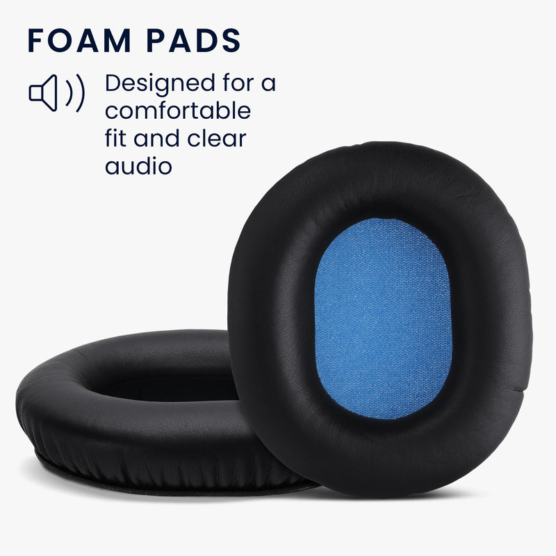 kwmobile Ear Pads for Sennheiser HD8 / HD8 DJ / HD6 MIX Earpads Replacement Ear Pads Headphone Spare Parts Headphone Replacement Pads for Over Ear Headphones