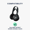kwmobile Ear Pads for Sony MDR-DS7000 / RF6000 / RF6500 / CD470 Earpads Replacement Earpads Headphone Spare Parts Headphone Replacement Pads Over Ear Headphones