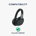kwmobile Ear Pads for Sony WH-1000XM3 Replacement Ear Cushions Headphone Replacement Parts Headphone Replacement Earpads Over Ear Headphones