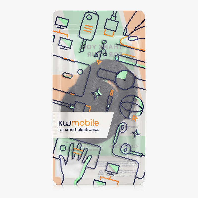kwmobile Ear Pads for Sony MDR-ZX100/ZX110/ZX300/V150 Earpads Replacement Ear Pads Headphone Spare Parts Headphone Replacement Pads Over Ear Headphones