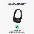 kwmobile Ear Pads for Sony MDR-ZX100/ZX110/ZX300/V150 Earpads Replacement Ear Pads Headphone Spare Parts Headphone Replacement Pads Over Ear Headphones