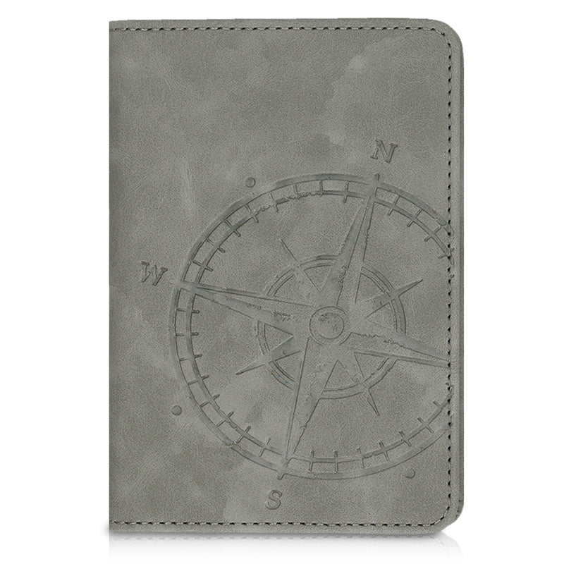 kwmobile Car Registration Holder with Card Slots Faux Leather Case Pouch for Vehicle Registration Document