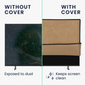 kwmobile 32" TV Cover Indoor Television Cover Screen Protector Cover TV Screen Dust Cover TV Cover