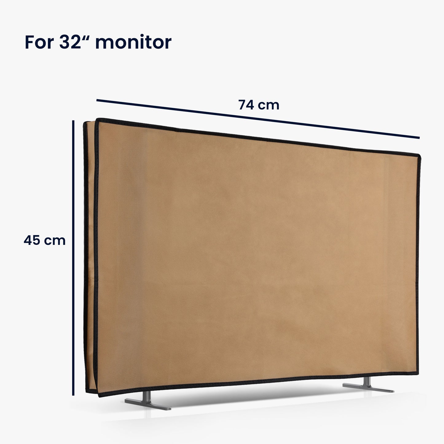 kwmobile 32" TV Cover Indoor Television Cover Screen Protector Cover TV Screen Dust Cover TV Cover