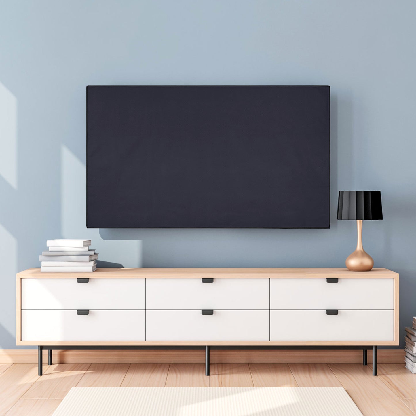 kwmobile 40" TV Cover Indoor Television Sleeve Screen Protector Cover TV Screen Dust Cover TV Cover