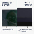 kwmobile 40" TV Cover Indoor Television Sleeve Screen Protector Cover TV Screen Dust Cover TV Cover