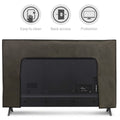 kwmobile 43" TV Cover Indoor - TV Screen Protector Cover - TV Screen Dust Cover - TV Cover