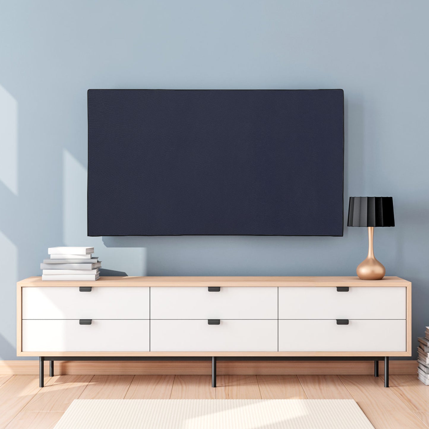 kwmobile 49-50" TV Cover Indoor Television Screen Protector Cover TV Screen Dust Cover TV Cover