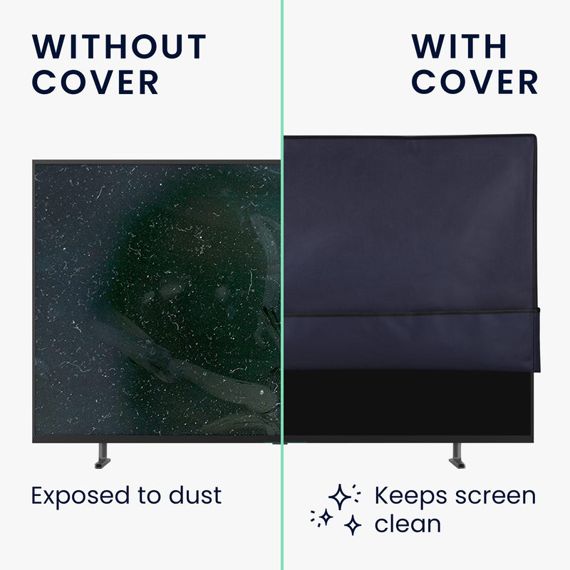kwmobile 49-50" TV Cover Indoor Television Screen Protector Cover TV Screen Dust Cover TV Cover