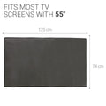 Cover for 55" TV