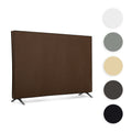 kwmobile 65" TV Abdeckung Indoor - Fernseher Hülle Bildschirmschutz Abdeckung - TV Bildschirm Staubschutzhülle - Fernsehabdeckung - Hellgrau Hellgrau  