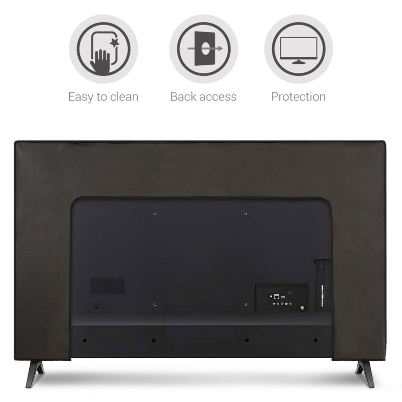 kwmobile 65" TV Cover Indoor Television Sleeve Screen Protector Cover TV Screen Dust Cover TV Cover