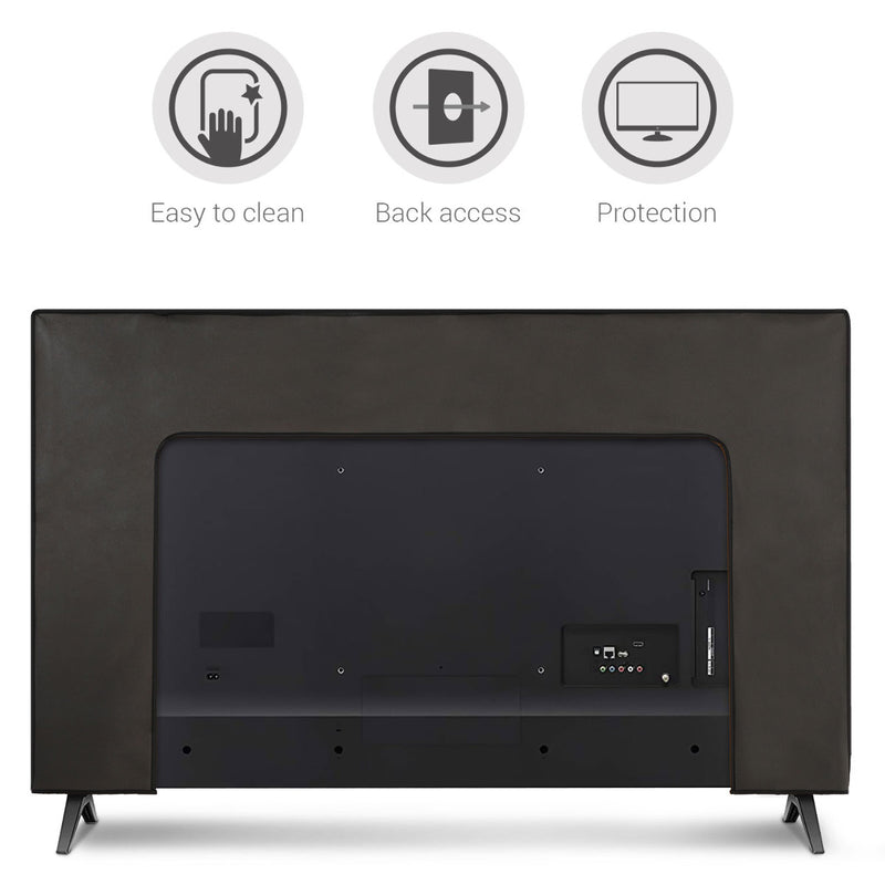 kwmobile 75" TV Cover Indoor Television Sleeve Screen Protector Cover TV Screen Dust Cover TV Cover