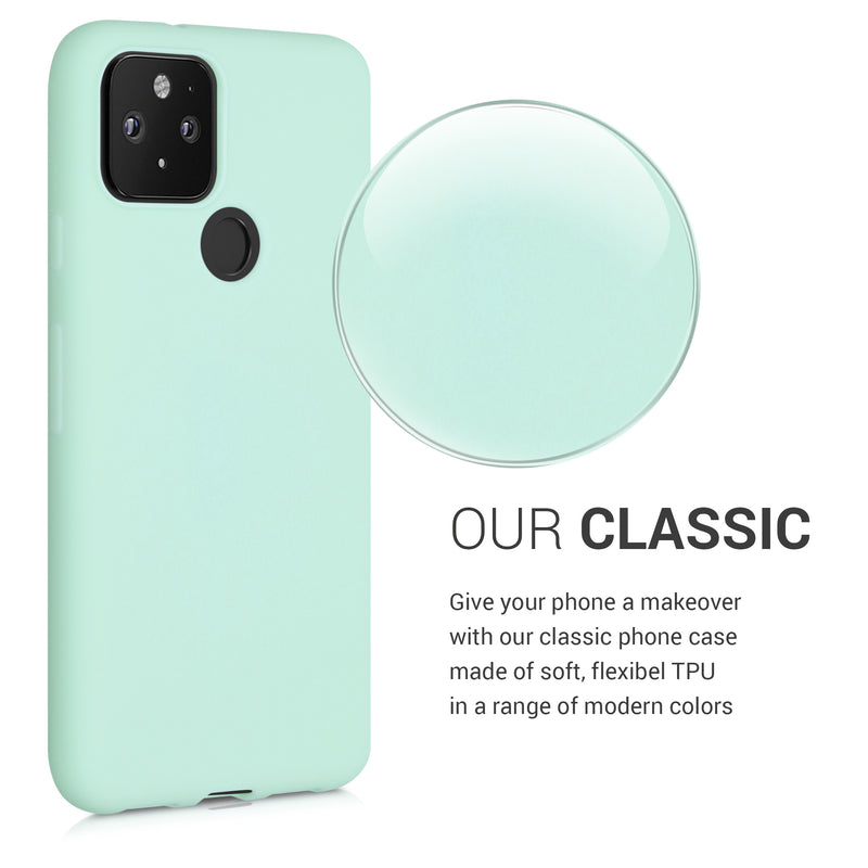 kwmobile Google Pixel 5 Case - Wireless Charging - Protective Cover
