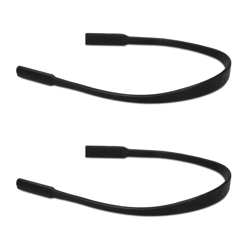 kwmobile Anti-Slip Glasses Strap Set for Temple Tips - 2x Sports Band for Glasses - Length: 17 cm