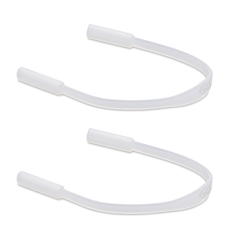 kwmobile Anti-Slip Glasses Strap Set for Temple Tips - 2x Sports Band for Glasses - Length: 17 cm