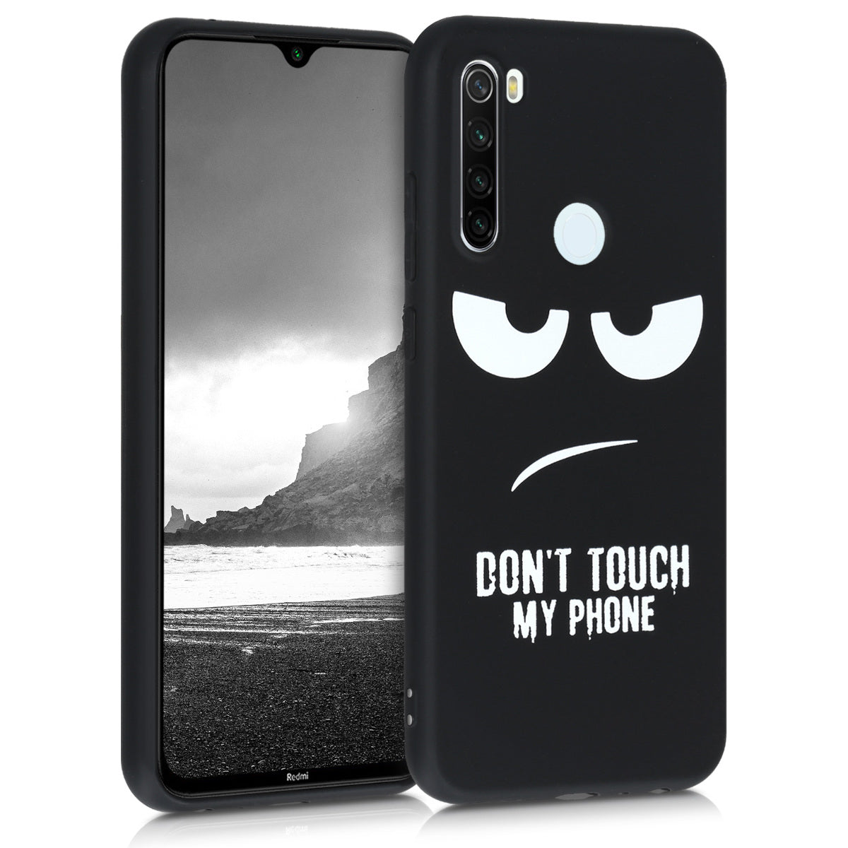 kwmobile Case Compatible with Xiaomi Redmi Note 8T - Silicone Phone Cover