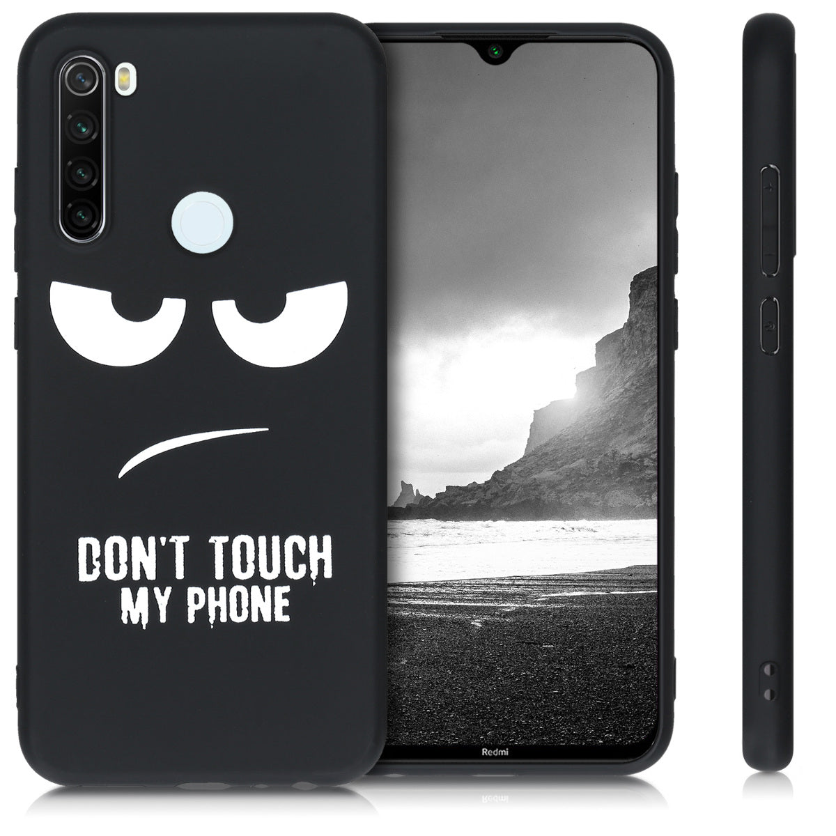 kwmobile Case Compatible with Xiaomi Redmi Note 8T - Silicone Phone Cover