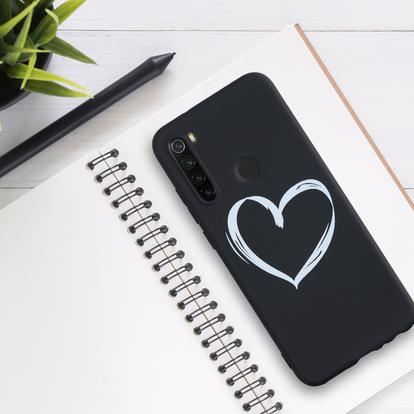 kwmobile Case Compatible with Xiaomi Redmi Note 8T - Silicone Phone Cover