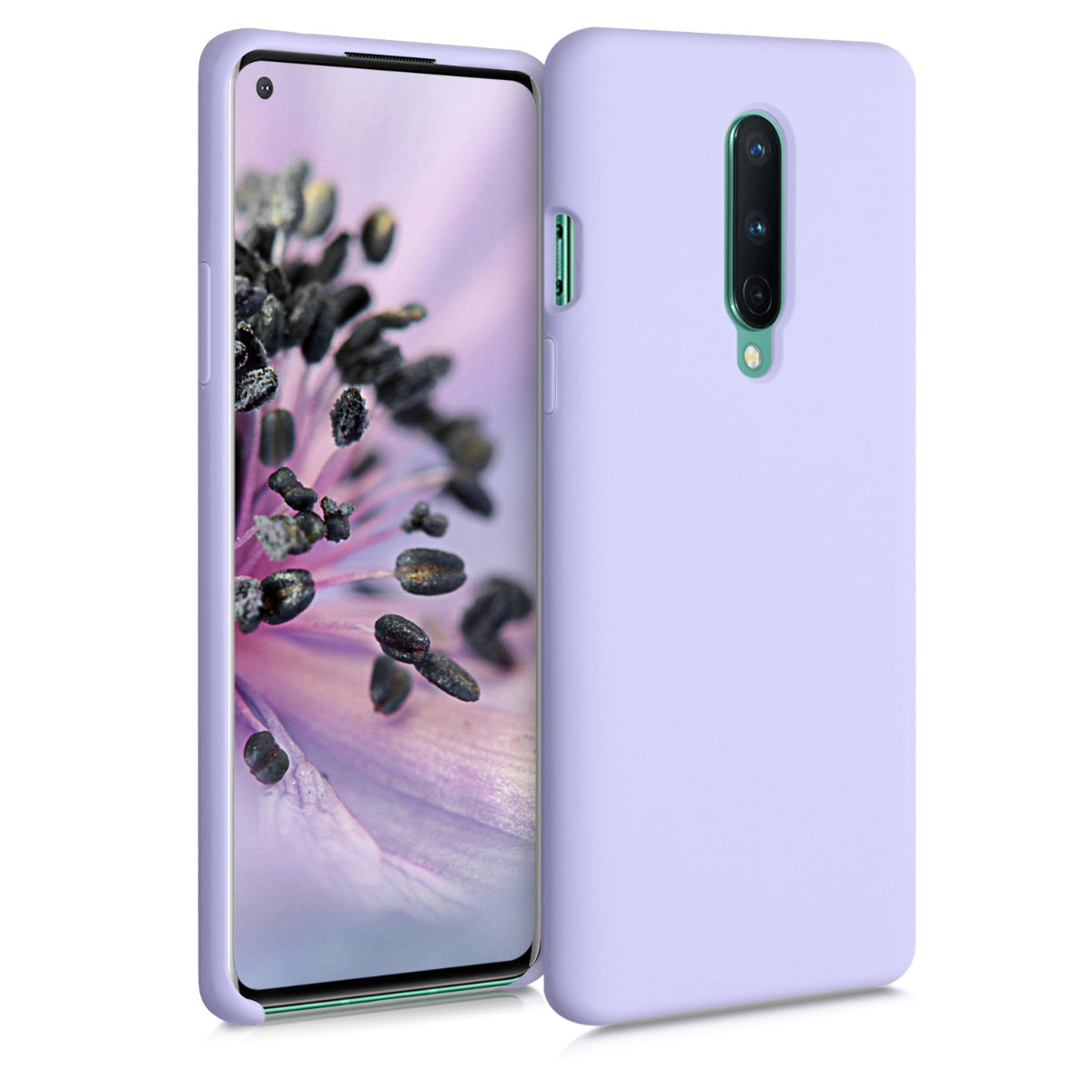 kwmobile Phone Case for OnePlus 8 (2020) Cover - Silicone Case - Wireless Charging - Protective Cover