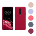 kwmobile Hülle kompatibel mit OnePlus 8 (2020) Hülle - Silikon Handy Case - Handyhülle weiche Oberfläche - kabelloses Laden - Neon Pink Neon Pink  