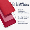 kwmobile Phone Case for OnePlus 8 (2020) Cover - Silicone Case - Wireless Charging - Protective Cover