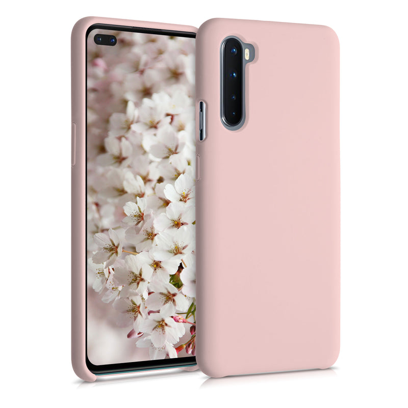 kwmobile Phone Case for OnePlus Nord Cover Case Silicone Wireless Charging Protective Cover