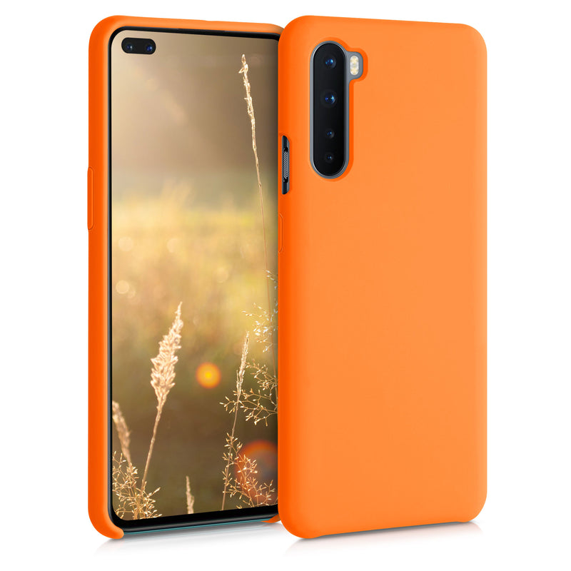 kwmobile Phone Case for OnePlus Nord Cover Case Silicone Wireless Charging Protective Cover