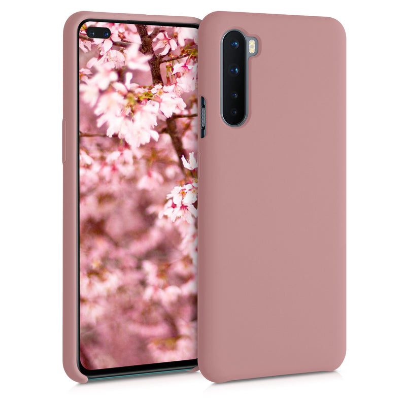 kwmobile Phone Case for OnePlus Nord Cover Case Silicone Wireless Charging Protective Cover