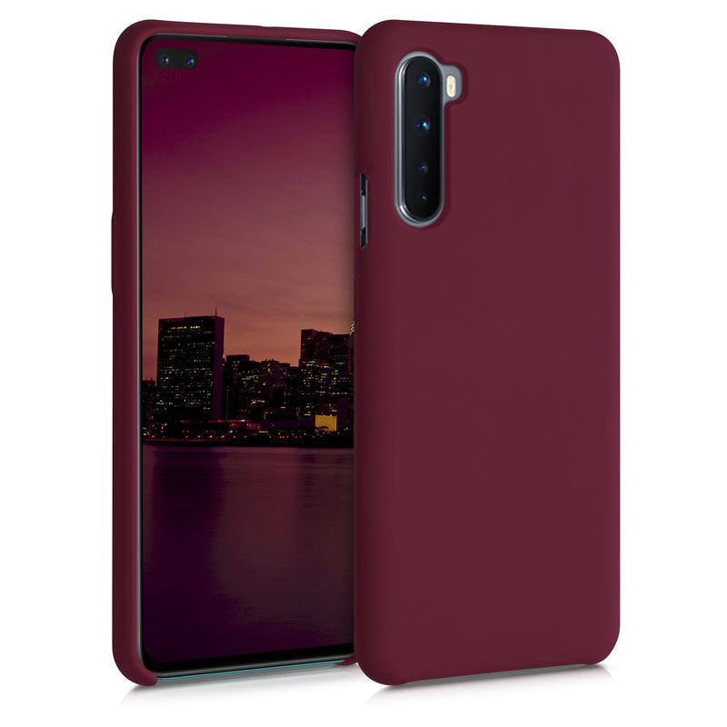 kwmobile Phone Case for OnePlus Nord Cover Case Silicone Wireless Charging Protective Cover