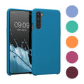 kwmobile Hülle kompatibel mit OnePlus Nord Hülle - Silikon Handy Case - Handyhülle weiche Oberfläche - kabelloses Laden - Stone Dust Stone Dust  