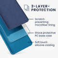 kwmobile Phone Case for OnePlus Nord Cover Case Silicone Wireless Charging Protective Cover