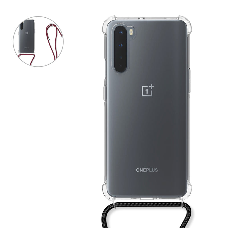 kwmobile Necklace Case Compatible with OnePlus Nord Cover